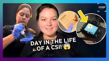 A Day in the Life of a Crime Scene Investigator 🔍