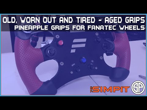 Grip Fatigue - Are your Fanatec Formula Rim grips worn out? - Pineapple Grips to the rescue!!