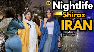 🇮🇷 IRAN Nightlife | What Is Going On At Rainy Night In IRAN?! Shiraz City 2024