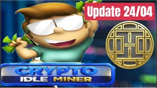 Crypto Idle Miner Mobile Cloud Mining Game , Earn Free Crypto screenshot 1