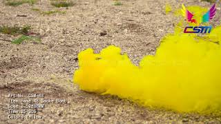 CSM 48 yellow smoke bomb