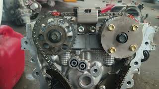 How to set Engine timing chain Toyota Prius