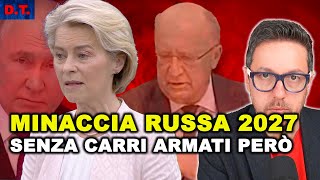 LA RUSSIA ATTACCHERÀ L’EUROPA nel 2027 dice il Commissario per la Difesa Kubilius