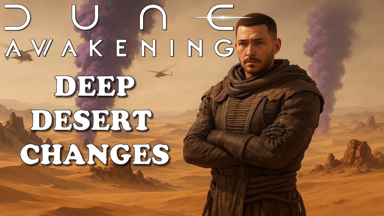Exploring the New Deep Desert in Dune! - Dune Awakening Live - YouTube