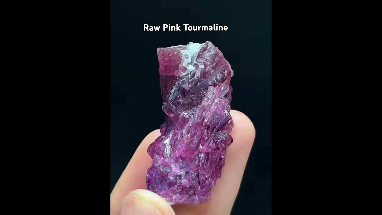 Raw Pink Tourmaline