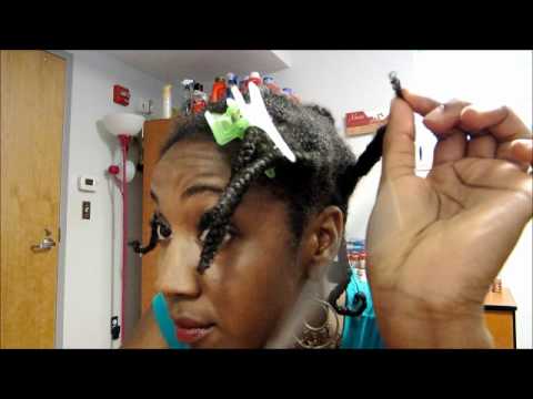 Natural Hair: How to clip your ends! - YouTube