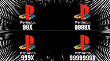 Playstation Intro Logo Getting 999999X Speed