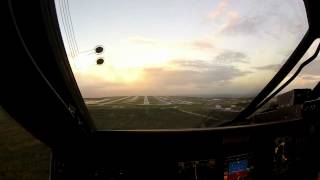 C-5 Approach to 6R at Andersen AFB