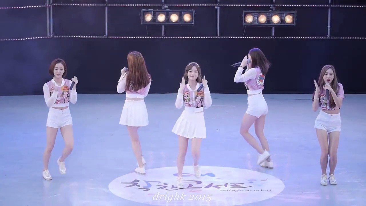 #Корейские девочки# группа TREN D (выступление с разных площадок)