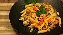 Chicken Pasta Primavera - easy pasta recipes - chicken recipes - italian cooking -how to make pasta