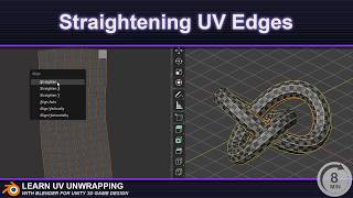 How To Straighten Uv Edges In Blender