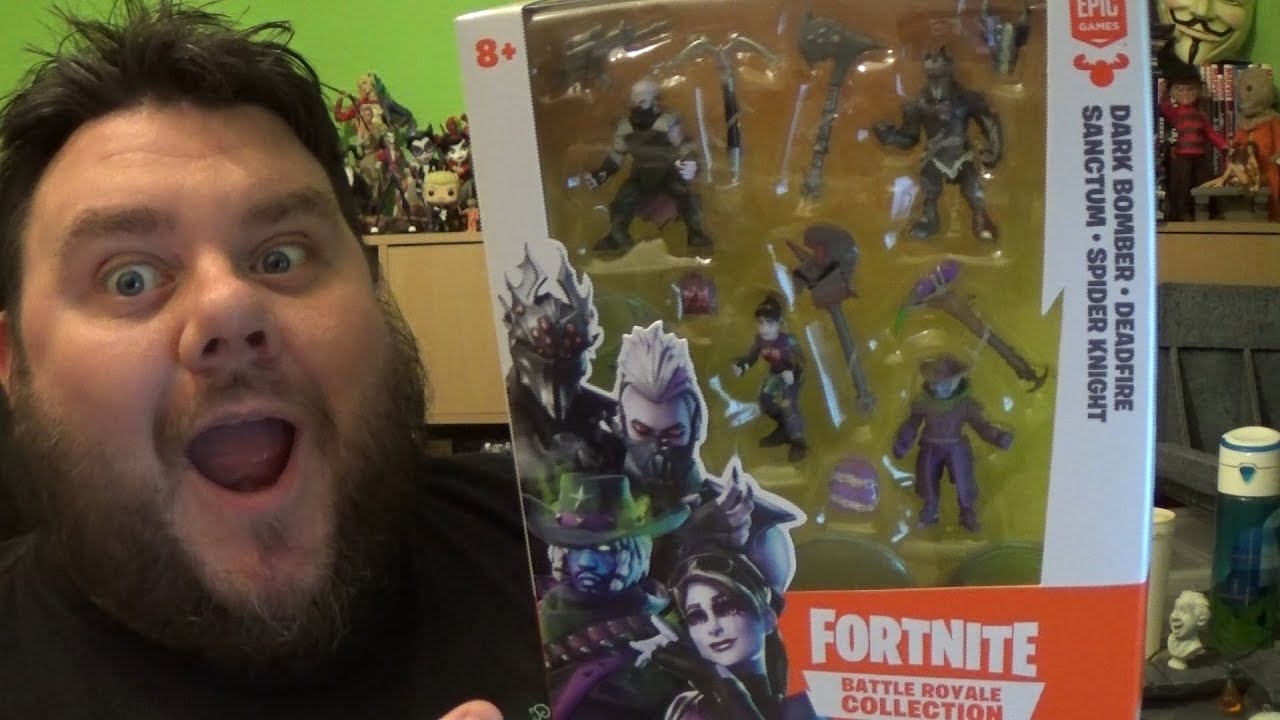 Playset Fortnite Battle Royale Mega Forte Com 2 Mini Bonecos