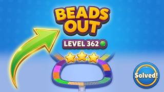 Beads Out Level 362 Walkthrough - How to Win! (Full Solution) 🟢✨