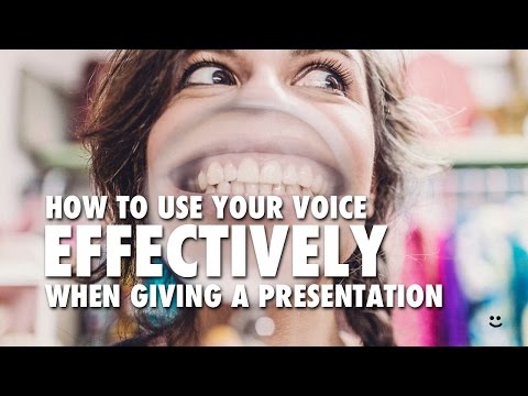 Video: How To Voice Your Presentation