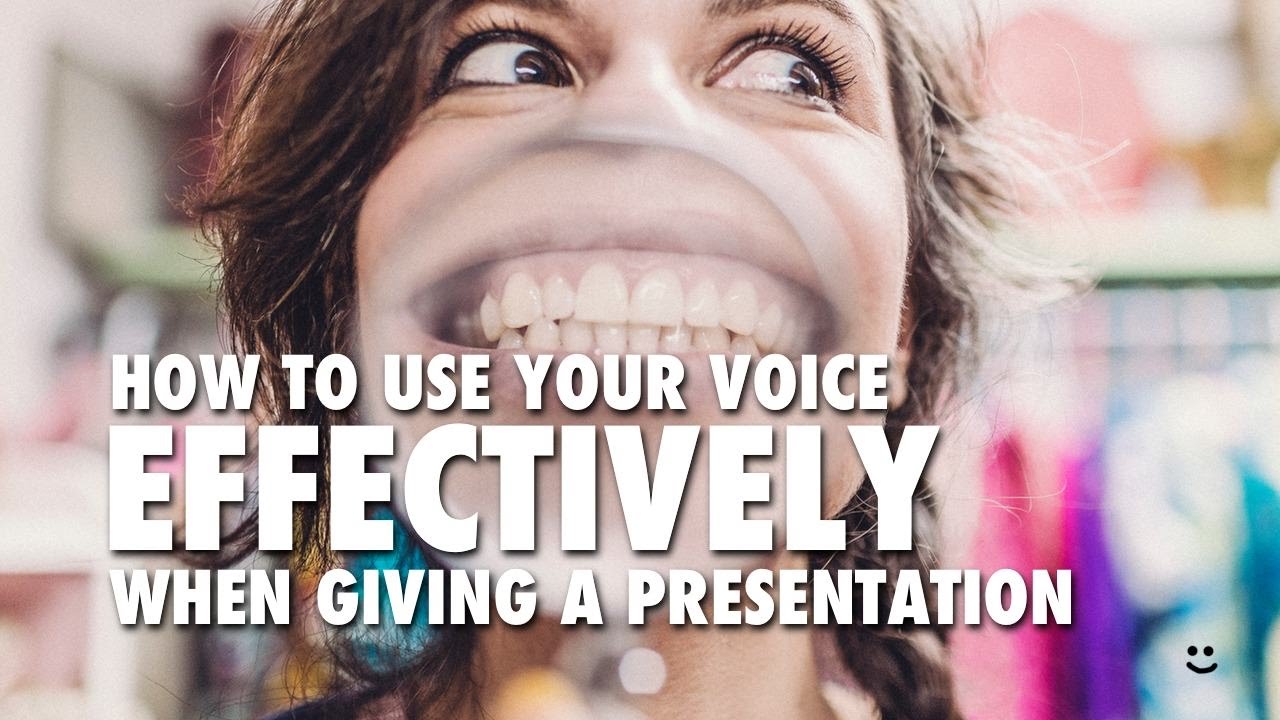 how to use your voice in presentation