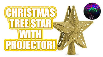Best Value Christmas Tree Star Topper with Projector Lights
