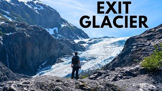 Hiking to Exit Glacier in Kenai Fjords National Park