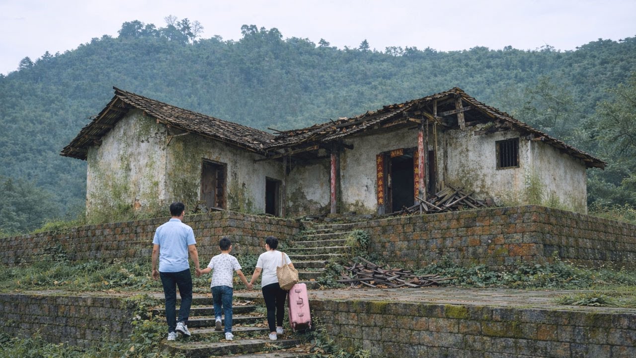 A couple turned a ruined mountain house into a happy family home with just $5,000.