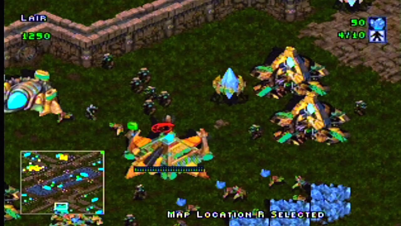How to watch Replays in Starcraft 64, Protoss vs Zerg computers @Opposing Cities