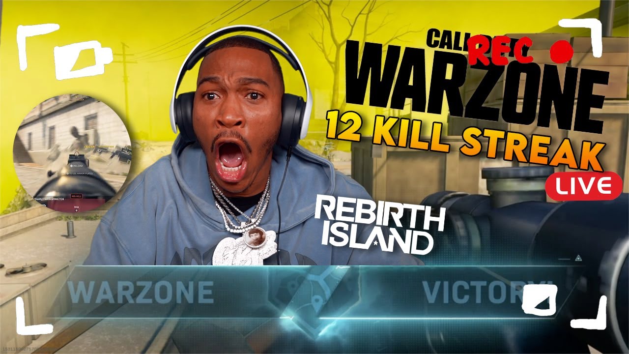 8 KILLSTREAK SOLO + THE WIN! CALL OF DUTY WARZONE: REBIRTH RESURGENCE GAMEPLAY