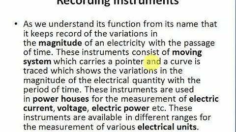 EMMI V 2  Classification Of Instruments