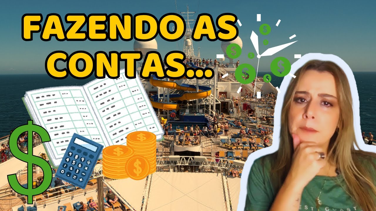 QUANTO VOU GASTAR DENTRO DO CRUZEIRO MARÍTIMO? Com valores aproximados