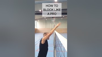 Block like a pro! Volleyball blocking Hacks! #volleyball
