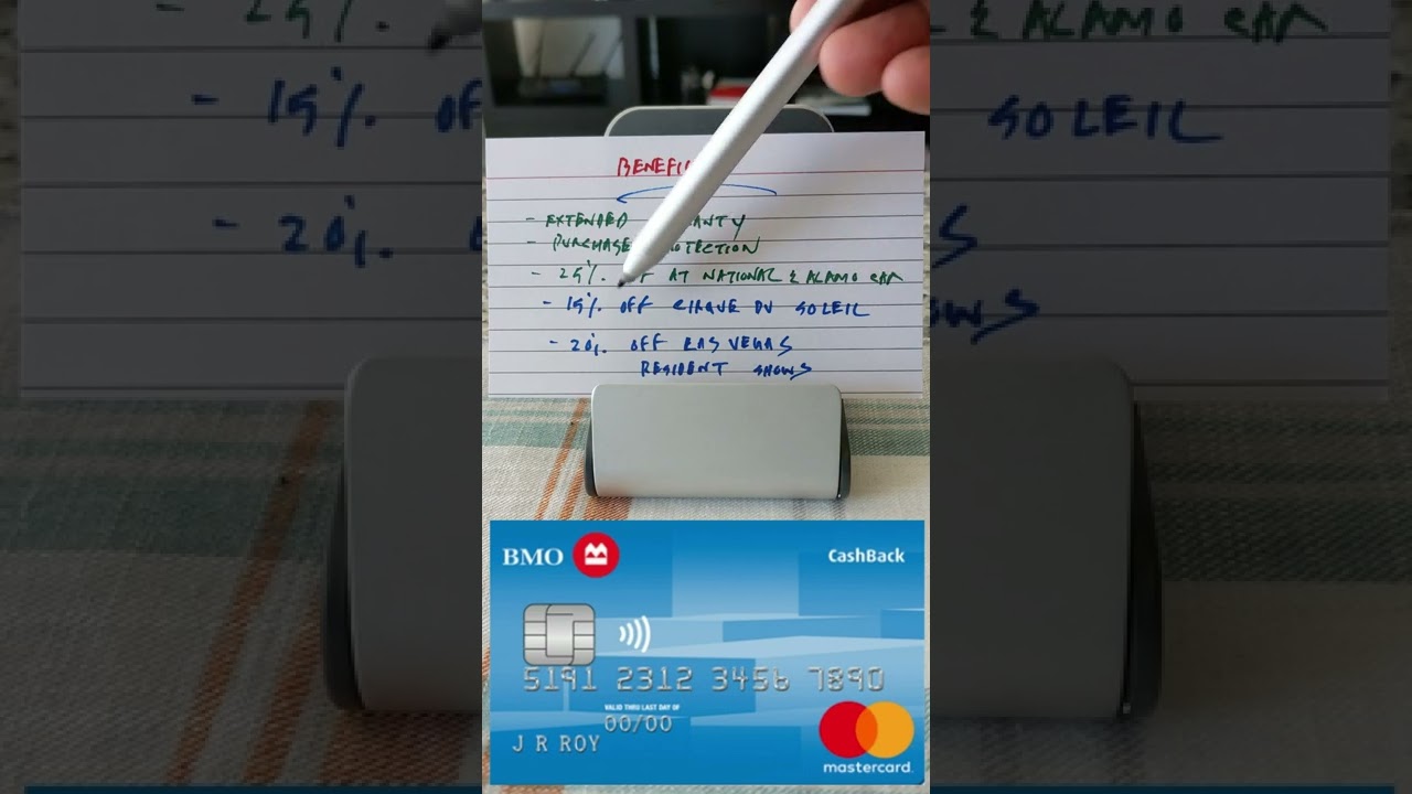 1-Minute Review | BMO CashBack MasterCard | Best Cash Back Credit Cards Canada