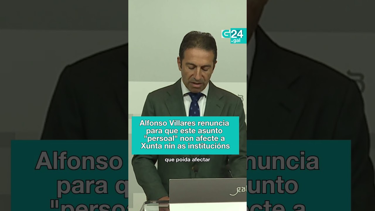 ⚖ GALICIA | O conselleiro do Mar dimite ao ser acusado dun presunto caso de agresión sexual