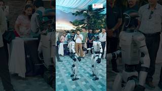 Live demonstrations from the Unitree G1 Humanoid Robot and the Unitree Go2 Robot Dog Quadruped.