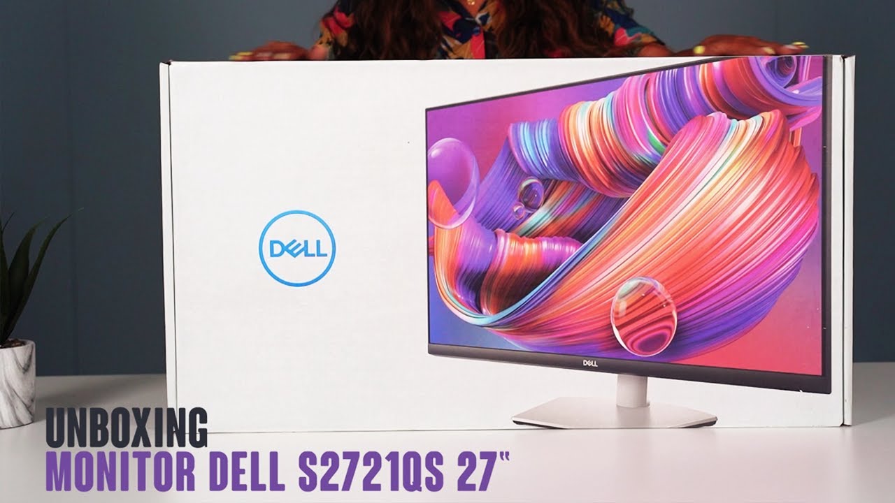 Monitor Dell S2721QS 27" IPS 4K | Unboxing