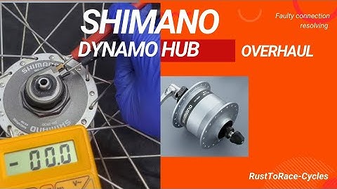 Shimano Dynamo Hub Dismantling & Repair | Fixing Faulty Connection | Full Step-by-Step Guid