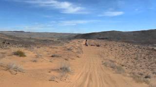 Riding an ATV in moab - HighPoint Hummer Tours