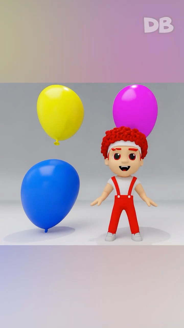 Surprise Balloons Pop | D Billions #shorts #db