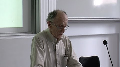 William Labov - at the University of York 2013