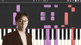 Video thumbnail of "Reflections by Toshifumi Hinata // Piano Tutorial"
