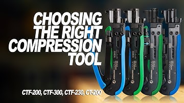 Choosing The Right Compression Tool From Jonard Tools