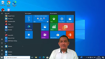 Materi informatika kelas 7 SMP Tampilan desktop windows 10