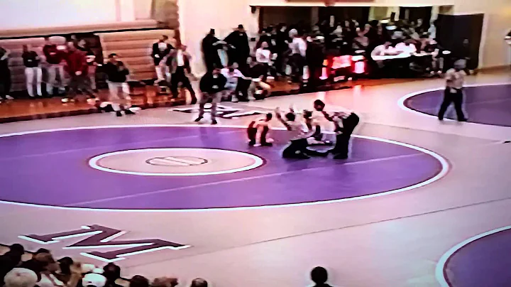 1999 Indiana Semi State 119 lbs Bradbury vs Birge