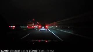 2019/12/4 國道2號 大南交流道出口附近發生事故