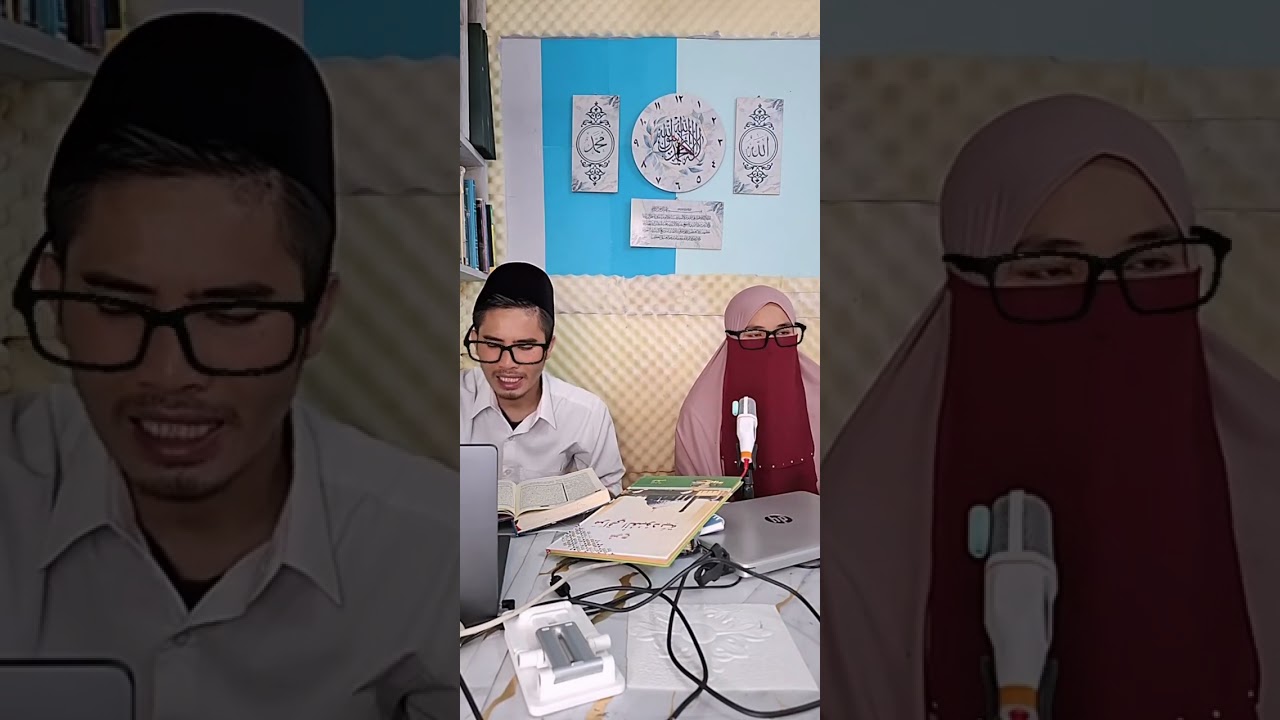 Menyimak hafalan istri