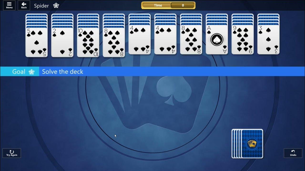 Juego De Solitario Spider