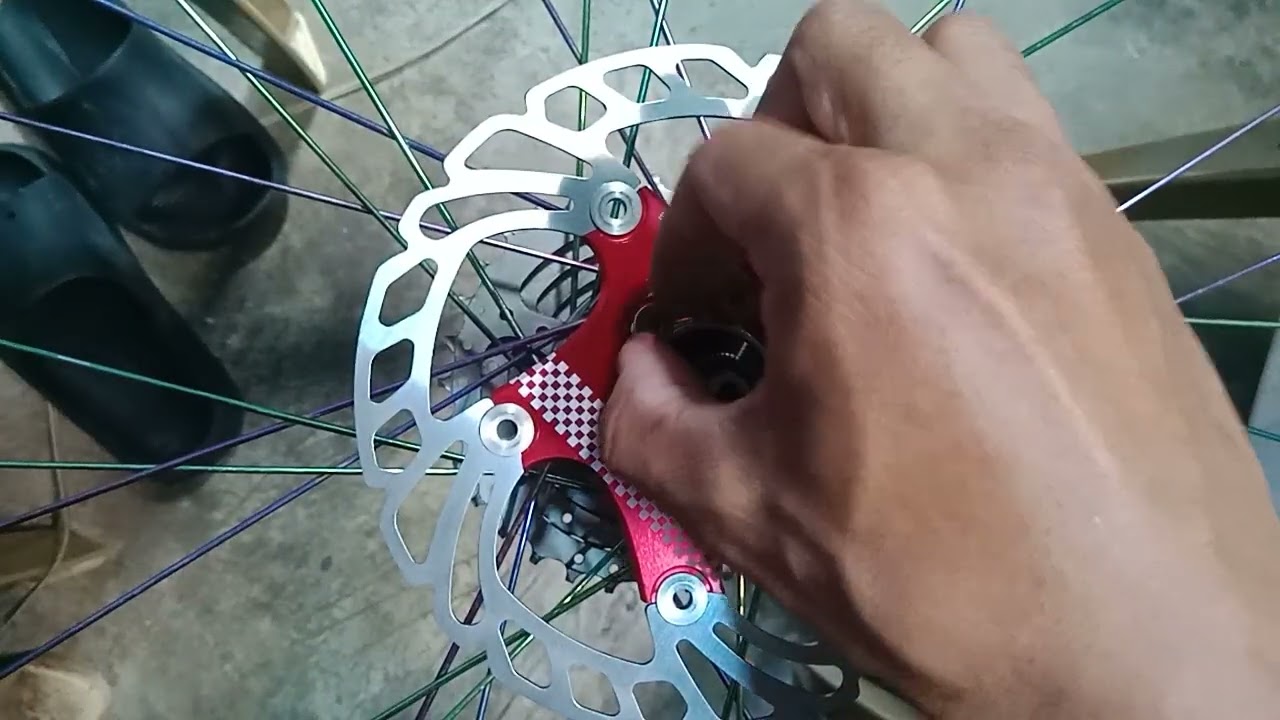 Tamang pagkabit ng disc brake rotor