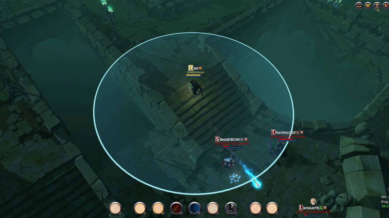 Albion Online Easy fame farm in red dungeon YouTube