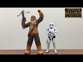 star wars premium 1/10scale figure series #Chewbacca First Order Stromtrooper スターウォーズ チューバッカ レビュー