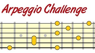 Powerful Major Arpeggio Exercises - Challenge Yourself chords