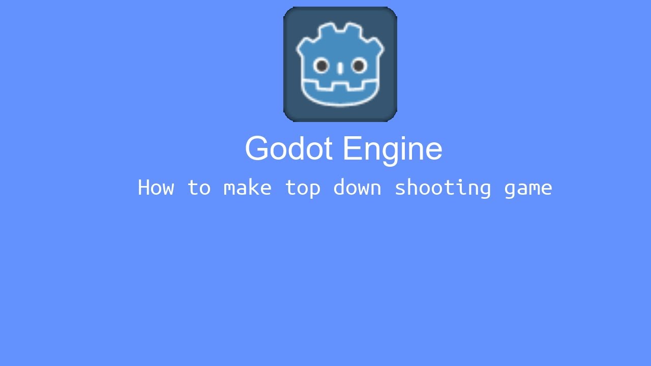 Godot - How to make top down shooting game - YouTube