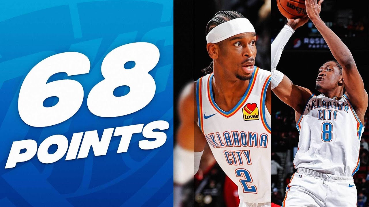 Shai Gilgeous-Alexander (37 PTS) & Jalen Williams (31 PTS) GO OFF IN Portland! 🔥| March 6, 2024