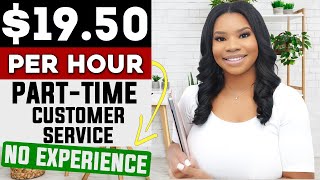 ?Score a $19.50/Hour Part-Time Work-From-Home Job (No Experience Needed)