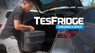 ACOPOWER TesFridge Unboxing and Setup  Model 3, Y and X